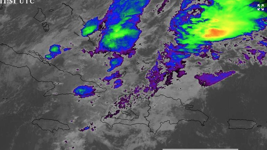 Viernes con lluvias y provincias en alerta por incidencia de frente frío y vaguada 