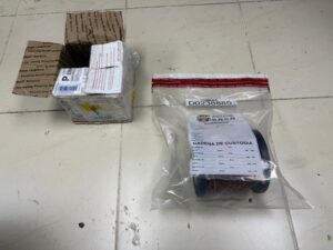 Incautan rollo de alambre lleno de un líquido presuntamente cocaína