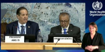 Ministro Víctor Atallah toma posesión como presidente de la Asamblea Mundial de la Salud