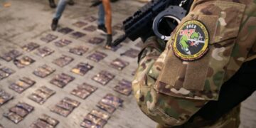 Ocupan 172 paquetes de presunta cocaína camufladas en cajas de cartón